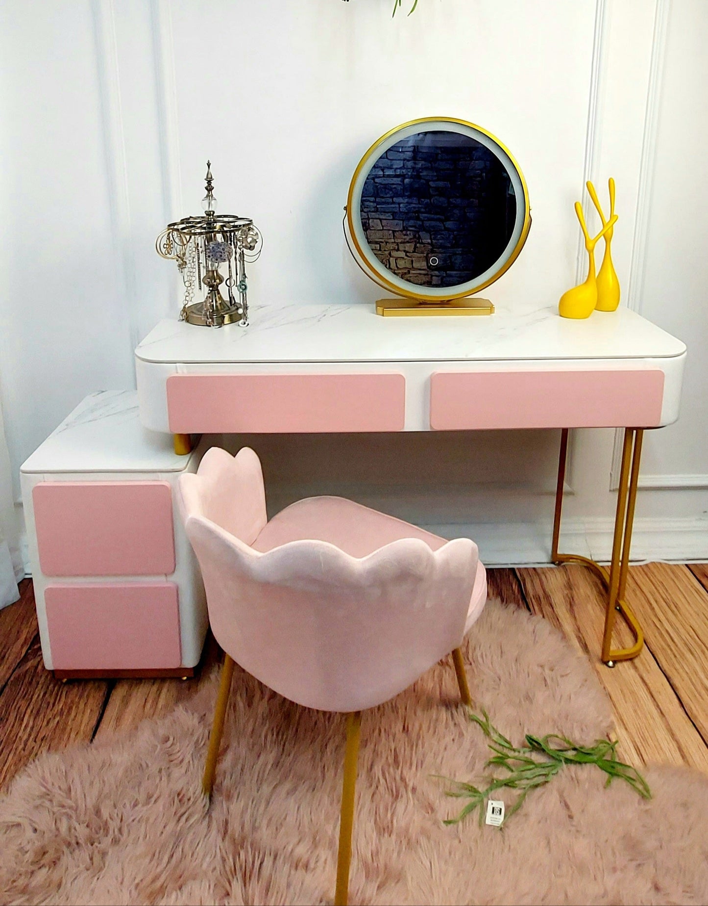 סט שידת איפור