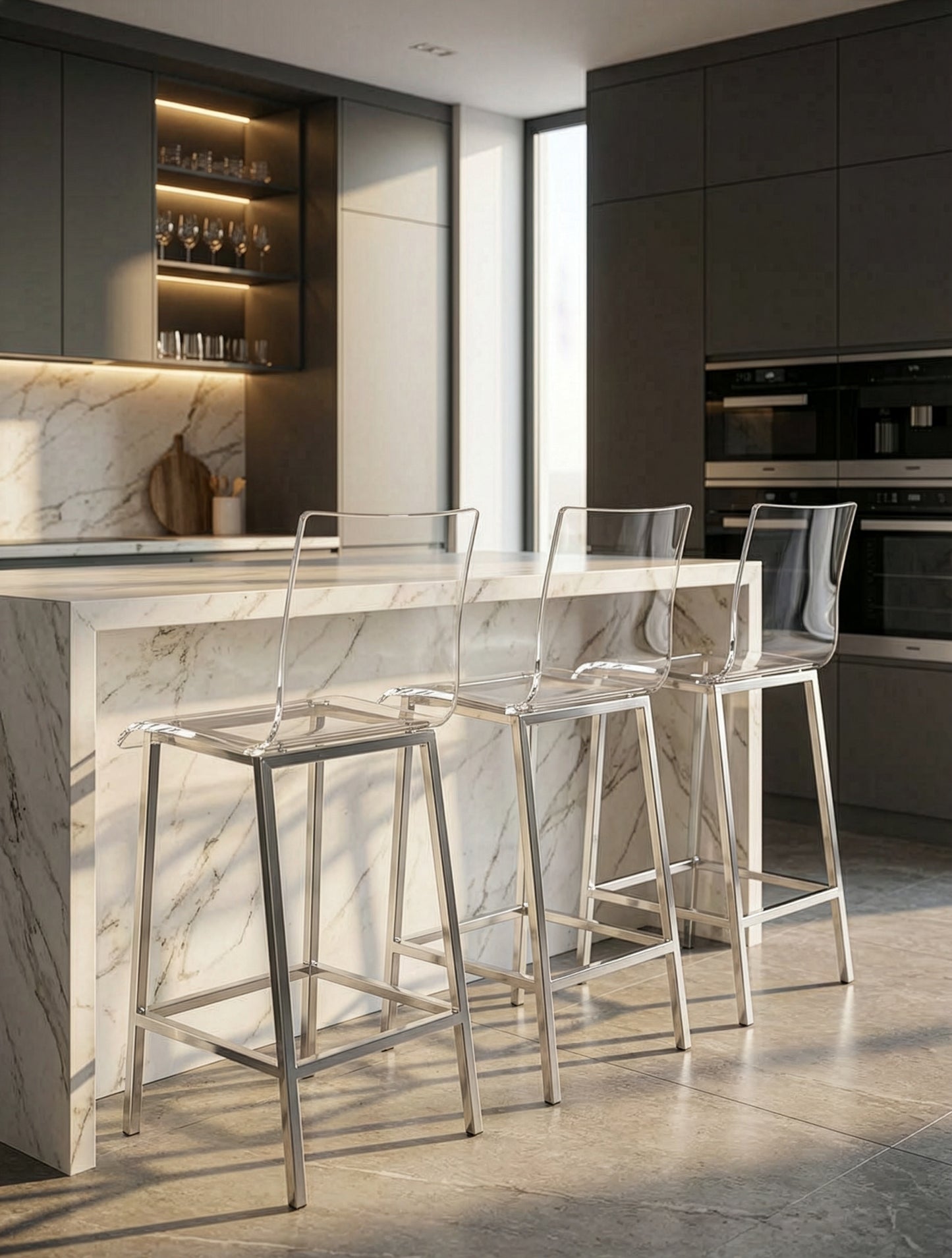 כסא בר שקוף