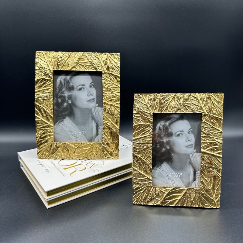 סט 2 מסגרות עלים