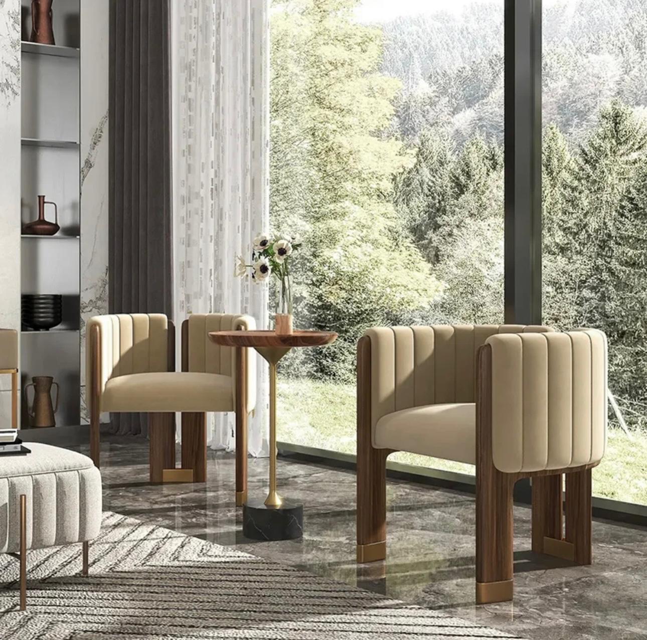 בצבע שמנת LUX כסא דגם