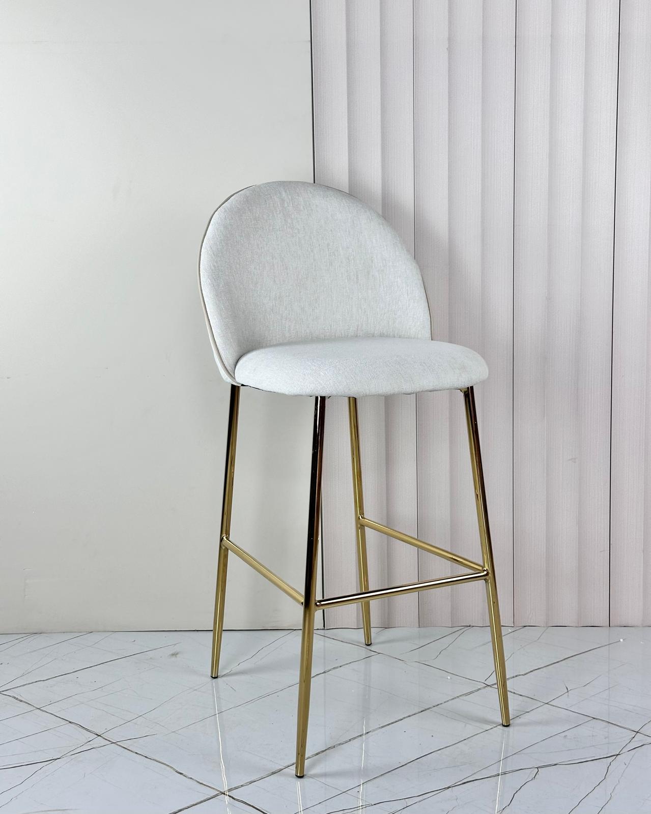 כיסא בר רגל זהב ROYAL