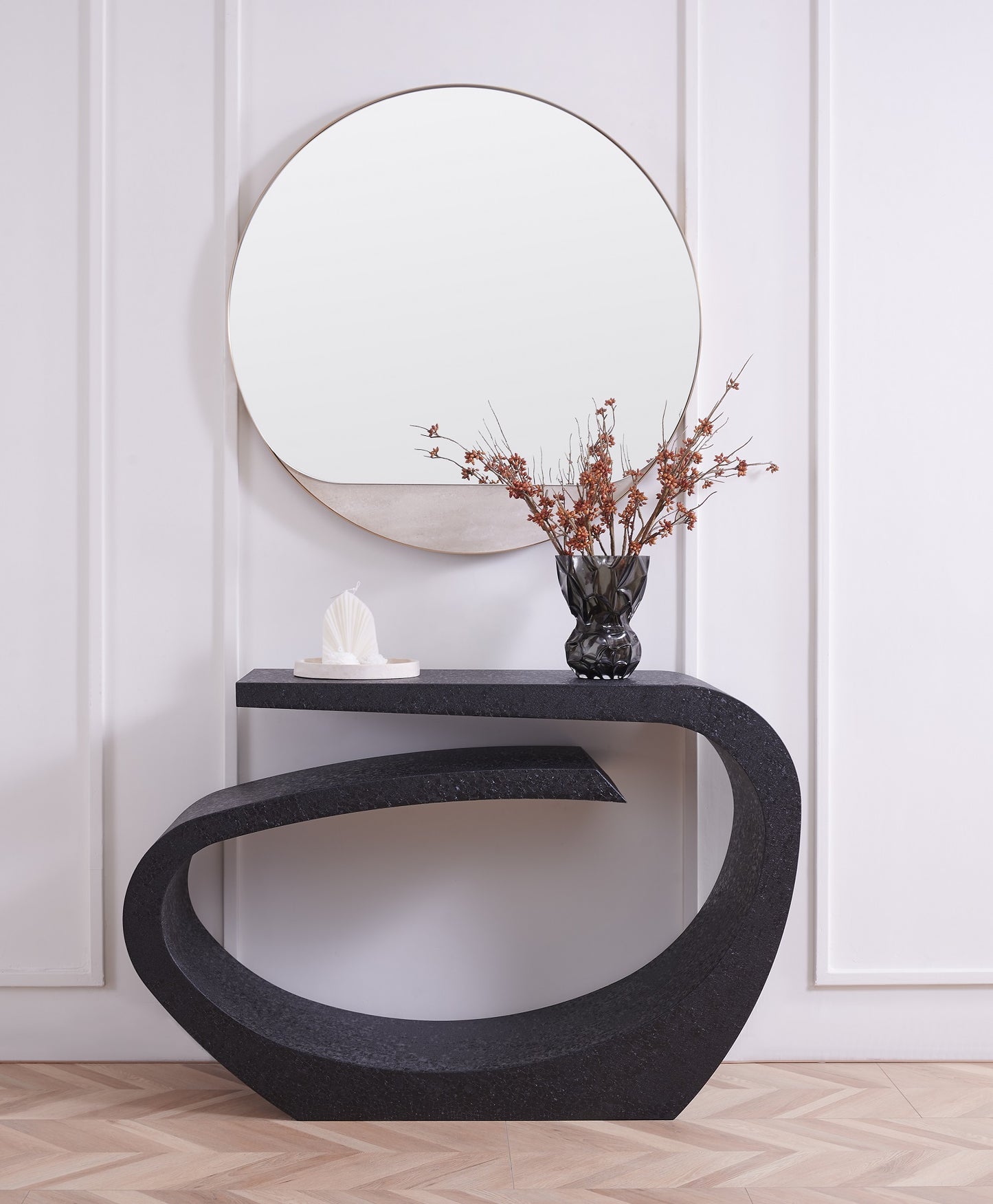 קונסולה מתכת CATHERINE שחורה