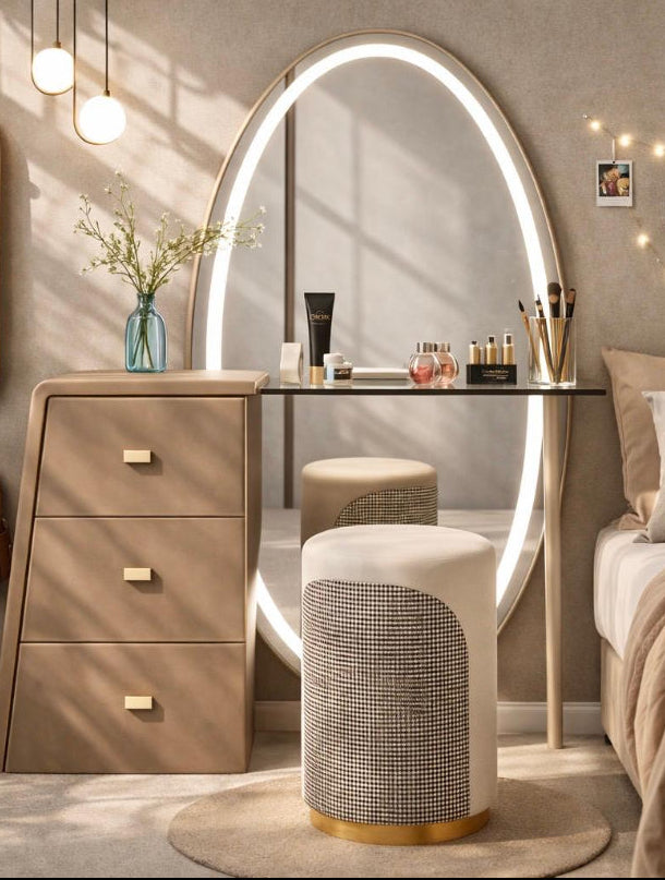 פינת איפור מושלמת לילדות - צבע בז