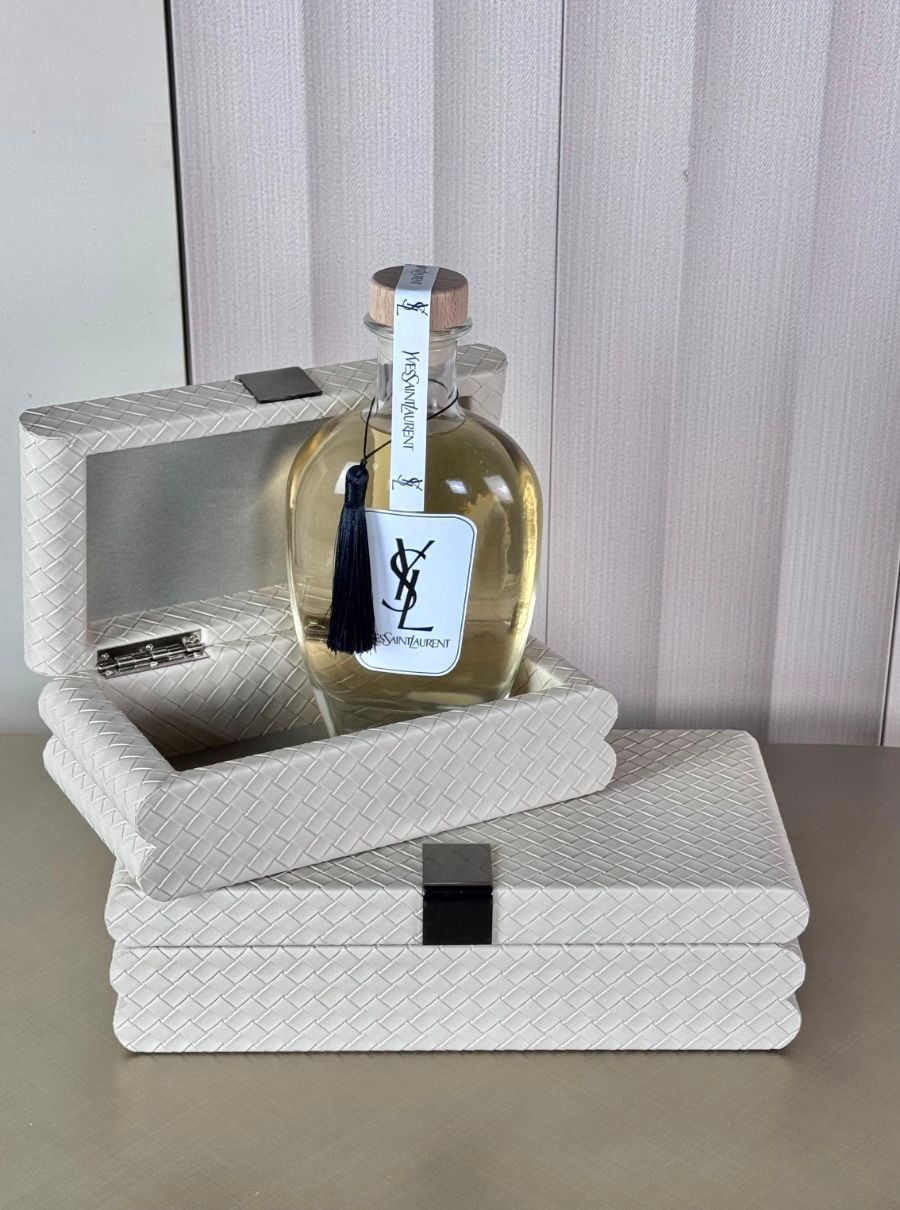 זוג קופסאות תכשיטים דגם Ivory Touch