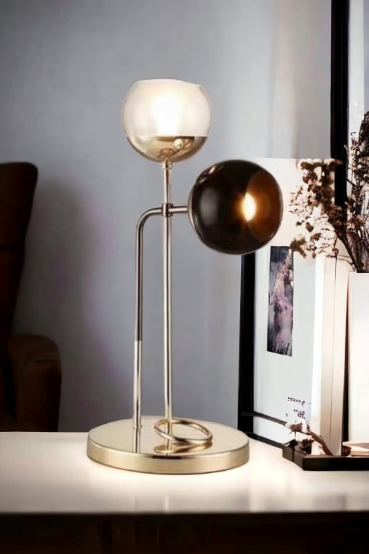 מחיר נטו!!! מנורת שולחן 2 ראשים 50 ס"מ