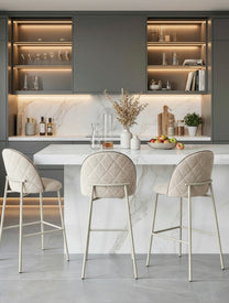 כיסא בר רגל שמנת ROYAL