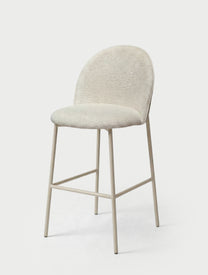 כיסא בר רגל לבנה ROYAL