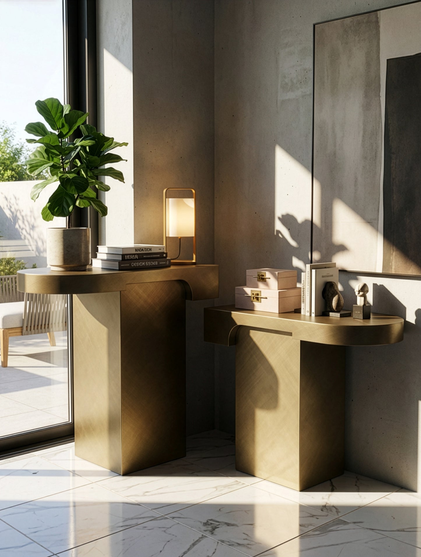 קונסולה ATLAS  שני חלקים