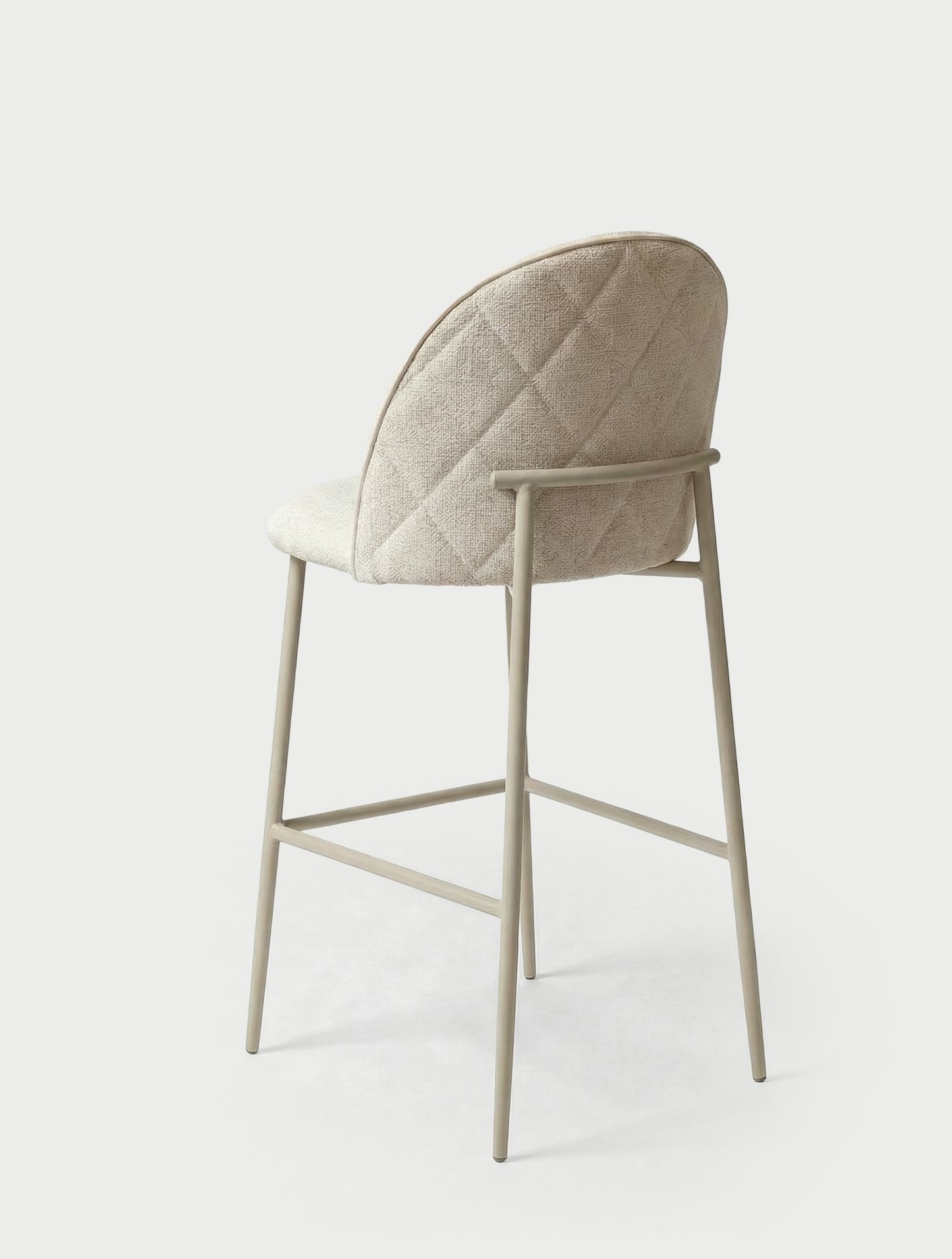 כיסא בר רגל לבנה ROYAL