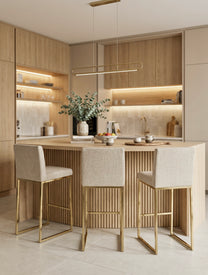 כסא בר דגם סטאר- בז'