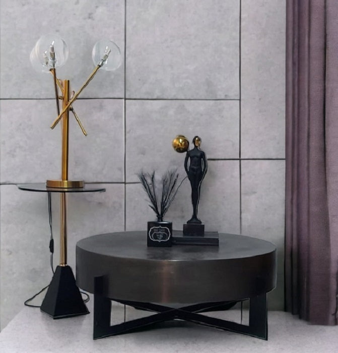 שולחן סלון שחור גרפיט