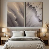 סט תמונות קיר בהשראת נוף טבעי