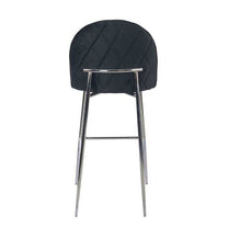 ROYAL כסא בר שחור דגם