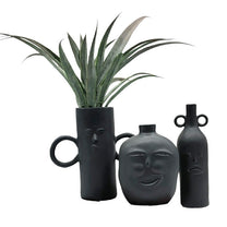 סט 3 אגרטלים שחורים פייס בלאק