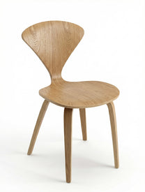 בגוון עץ טבעי LEO כסא אוכל פורניר