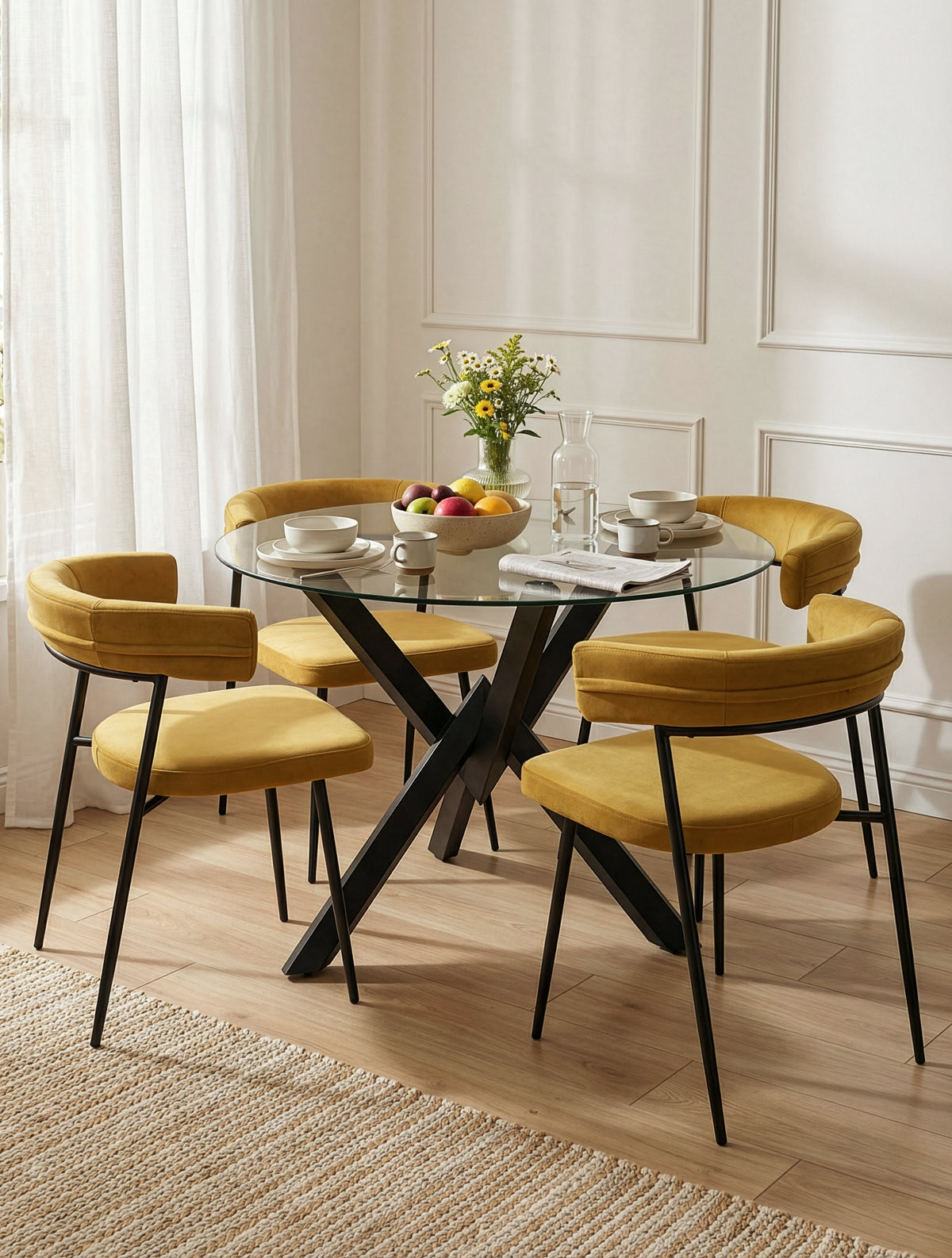 כסא פינת אוכל עלמא חרדל