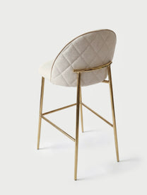 כיסא בר רגל זהב ROYAL