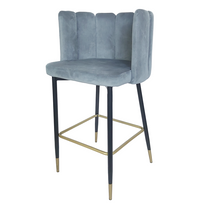 כסא בר מונרו-אפור