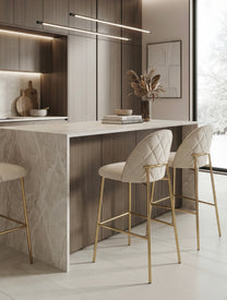 כיסא בר רגל זהב ROYAL