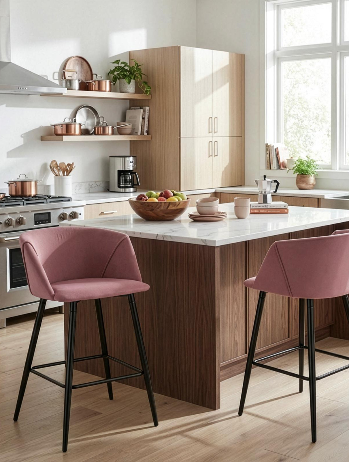 כיסא בר ורוד עתיק