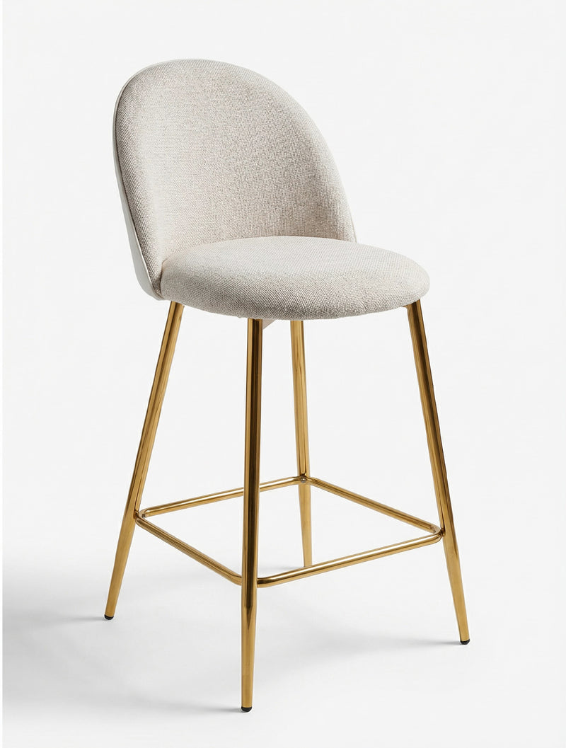 כיסא בר מודרני מינימליסטי לבן