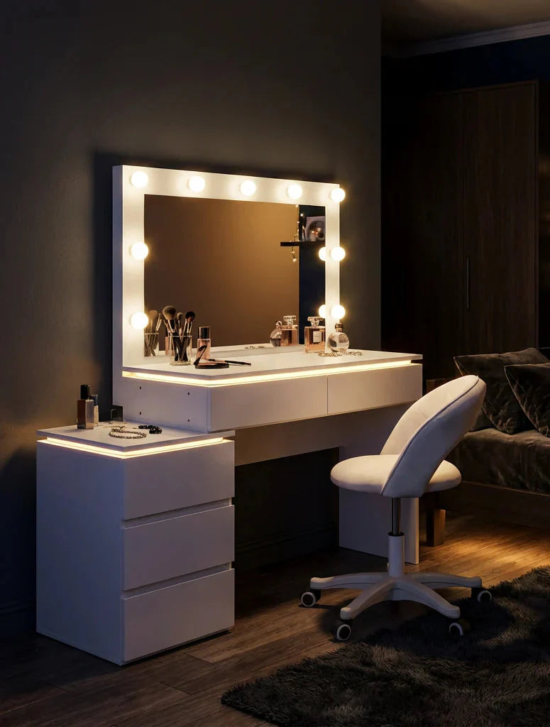 פינת איפור קומפקטית