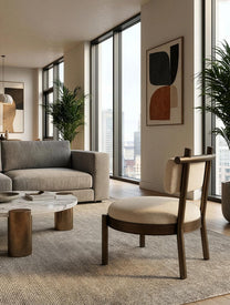 כורסה אלגנטית לסלון