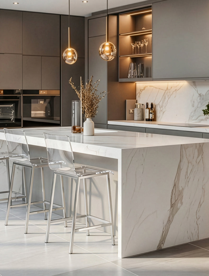 כיסא בר אקריל