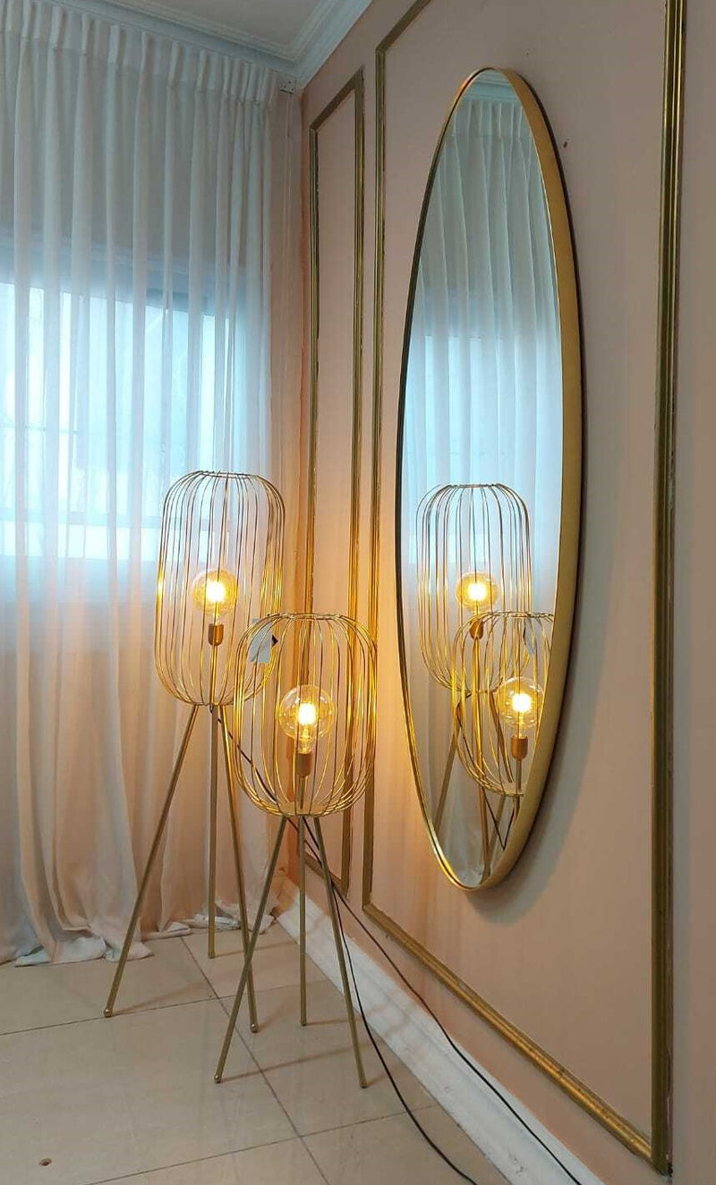 מנורה רצפתית לאוירה