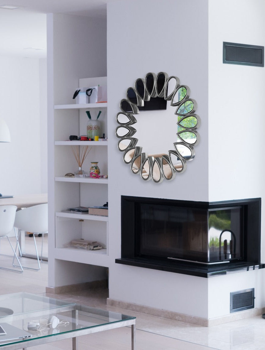 מראה טיפות סילבר