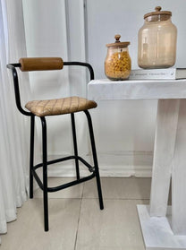 כסא בר עור אמיתי