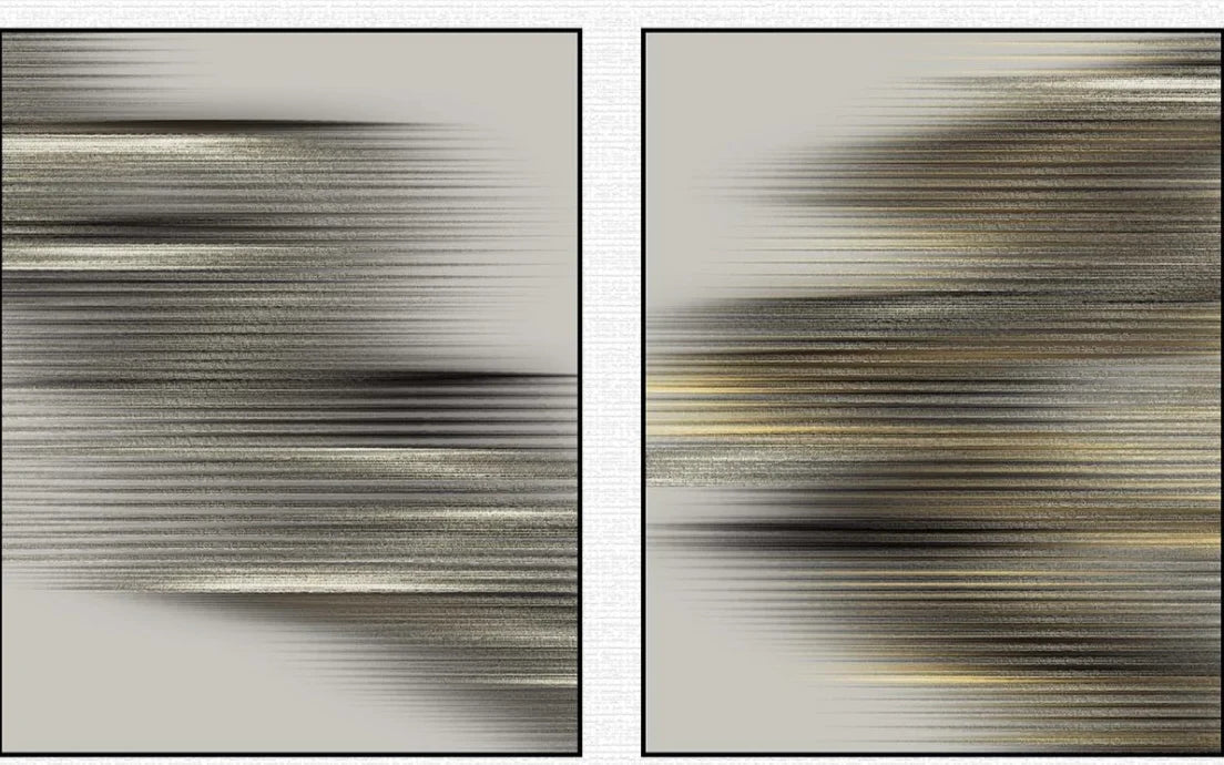 זוג תמונות אבסטרקטיות