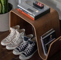 שולחן צד ומעמד למגזינים