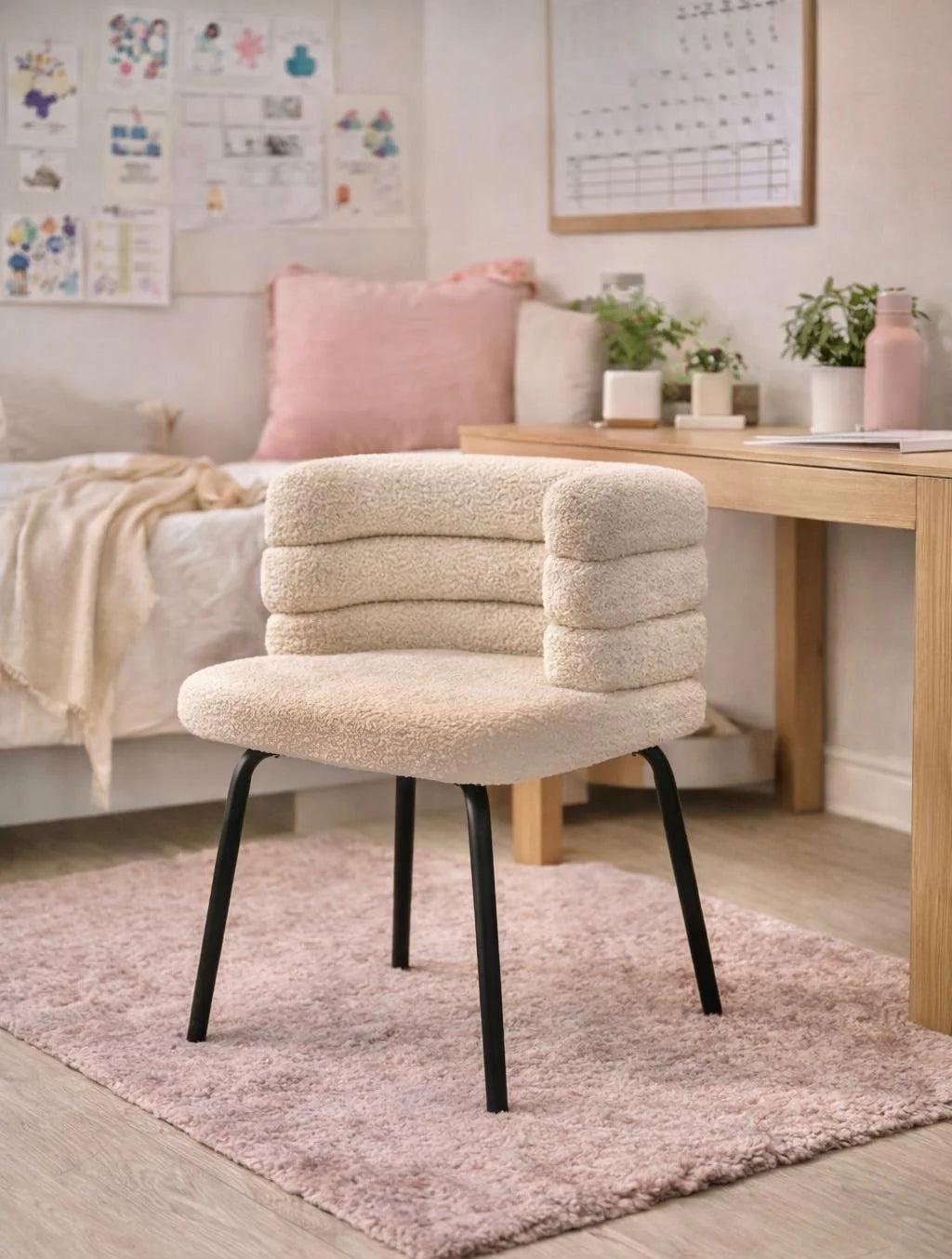 כיסא ילדים מרופד בעיצוב רך