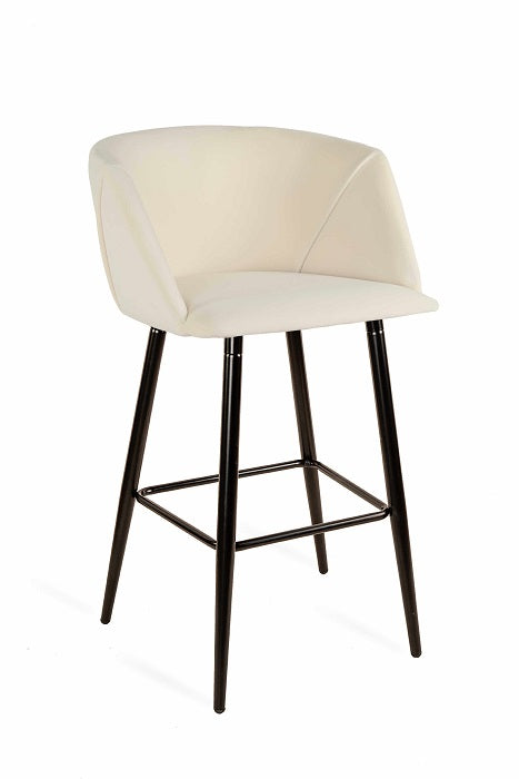 כסא בר דגם נואר-צבע שמנת