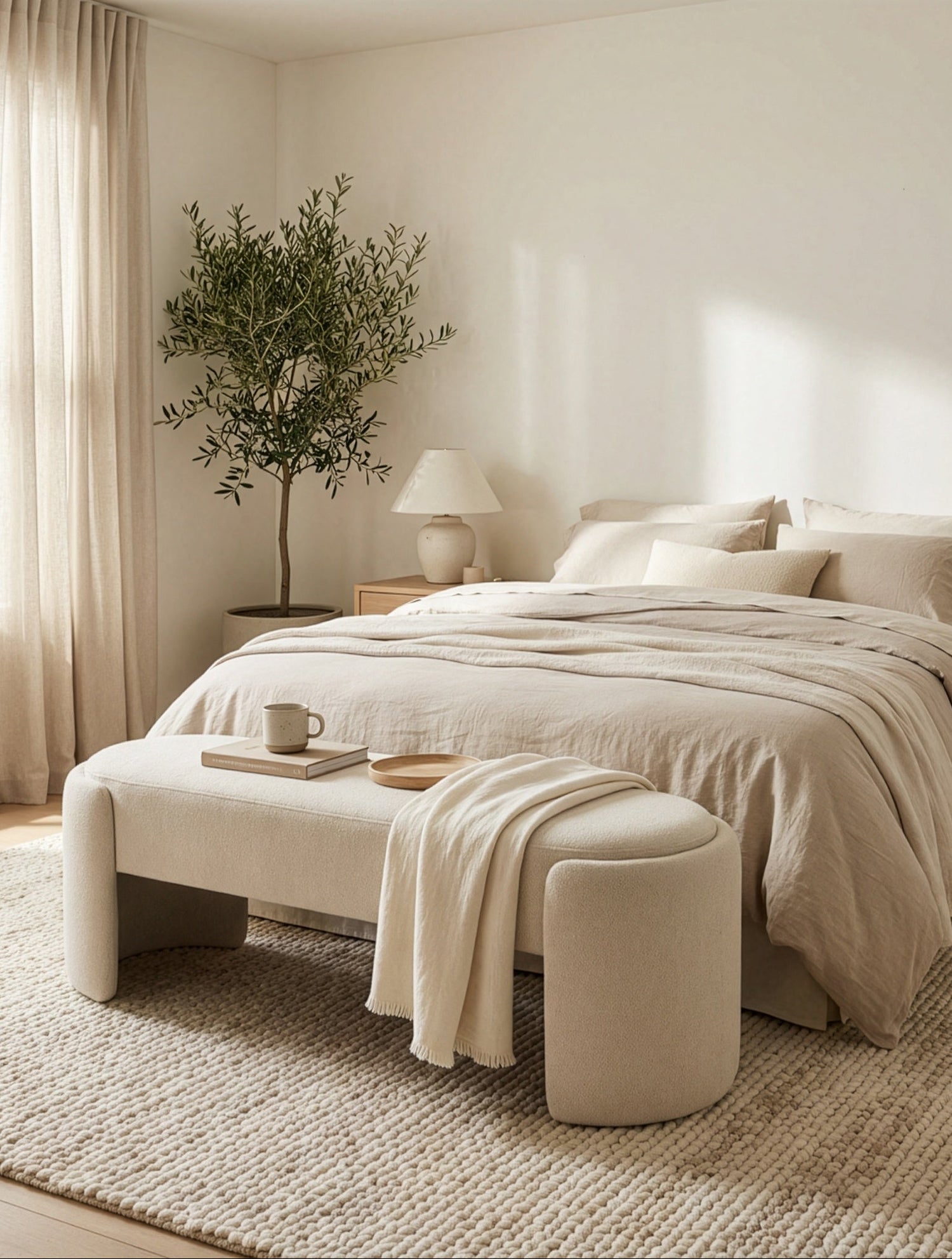 ספסל לחדר שינה