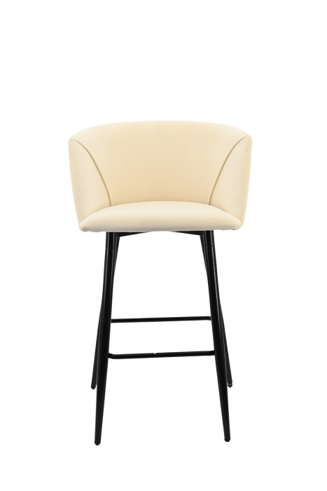 כסא בר דגם נואר-צבע שמנת