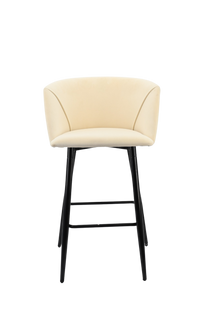 כסא בר דגם נואר-צבע שמנת