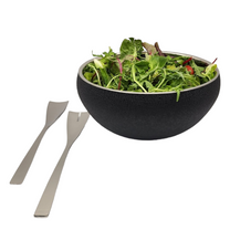 קערה נירוסטה דאבל וואל שחור ונירוסטה