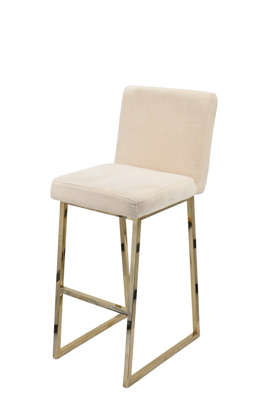 כסא בר דגם סטאר -שמנת