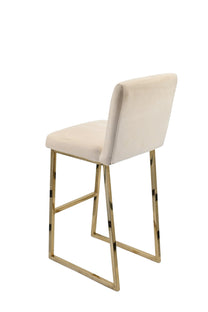 כסא בר דגם סטאר -שמנת