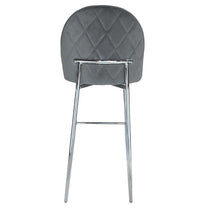 ROYAL כסא בר אפור דגם