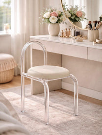 כיסא אקריל פינת איפור