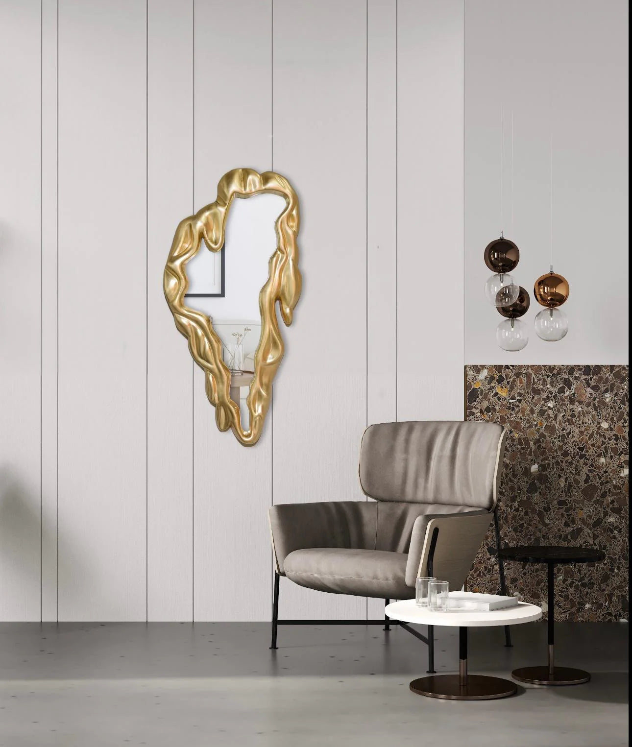 מראה מעוצבת דגם DALI - קטנה