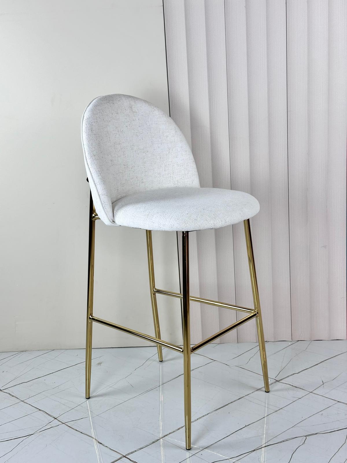 כיסא בר רגל זהב ROYAL