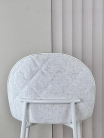 כיסא בר רגל לבנה ROYAL