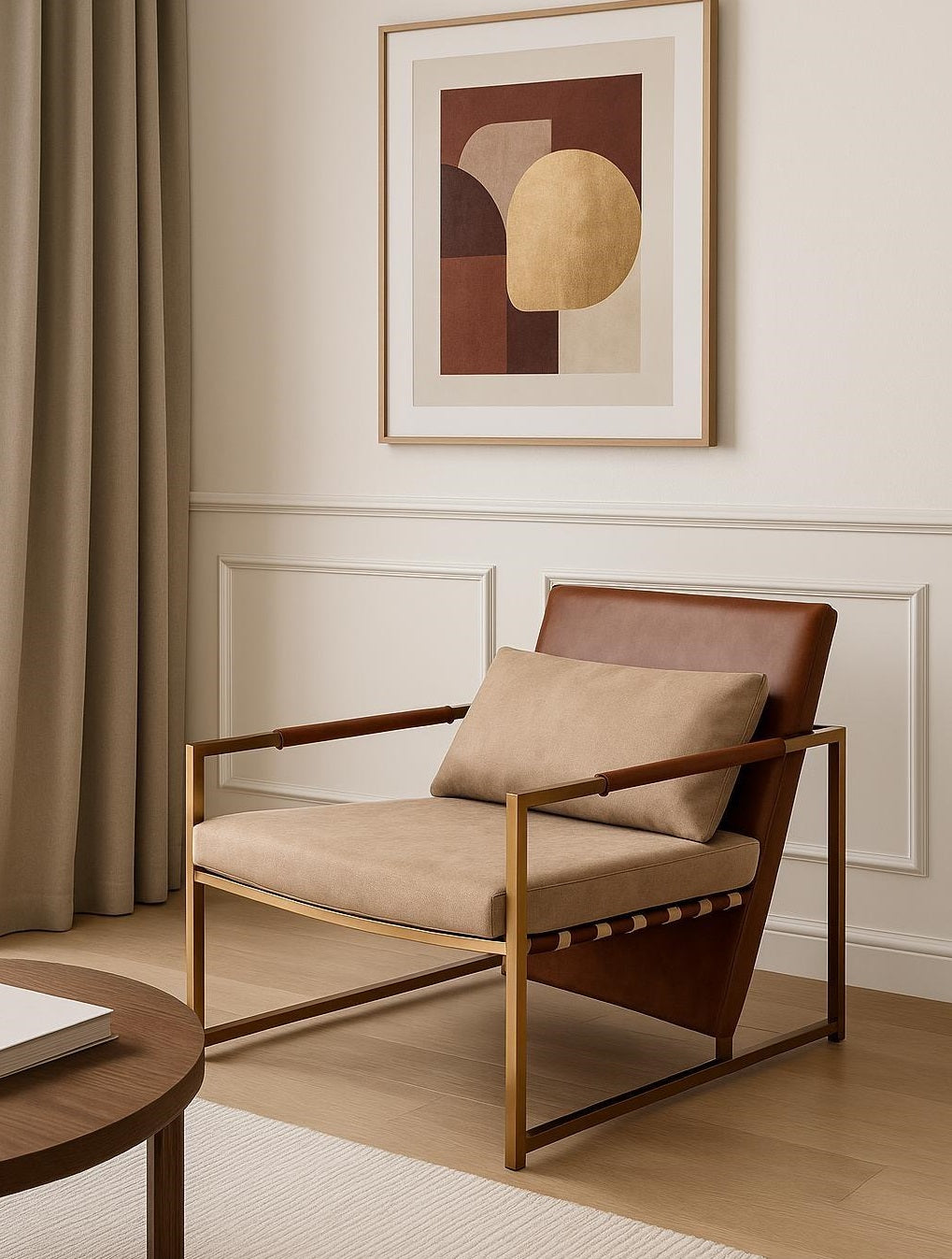 כורסא חומה דגם SIA