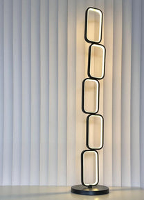 מנורת לד מלבנים כסף 125 ס"מ ע-22 ר-22