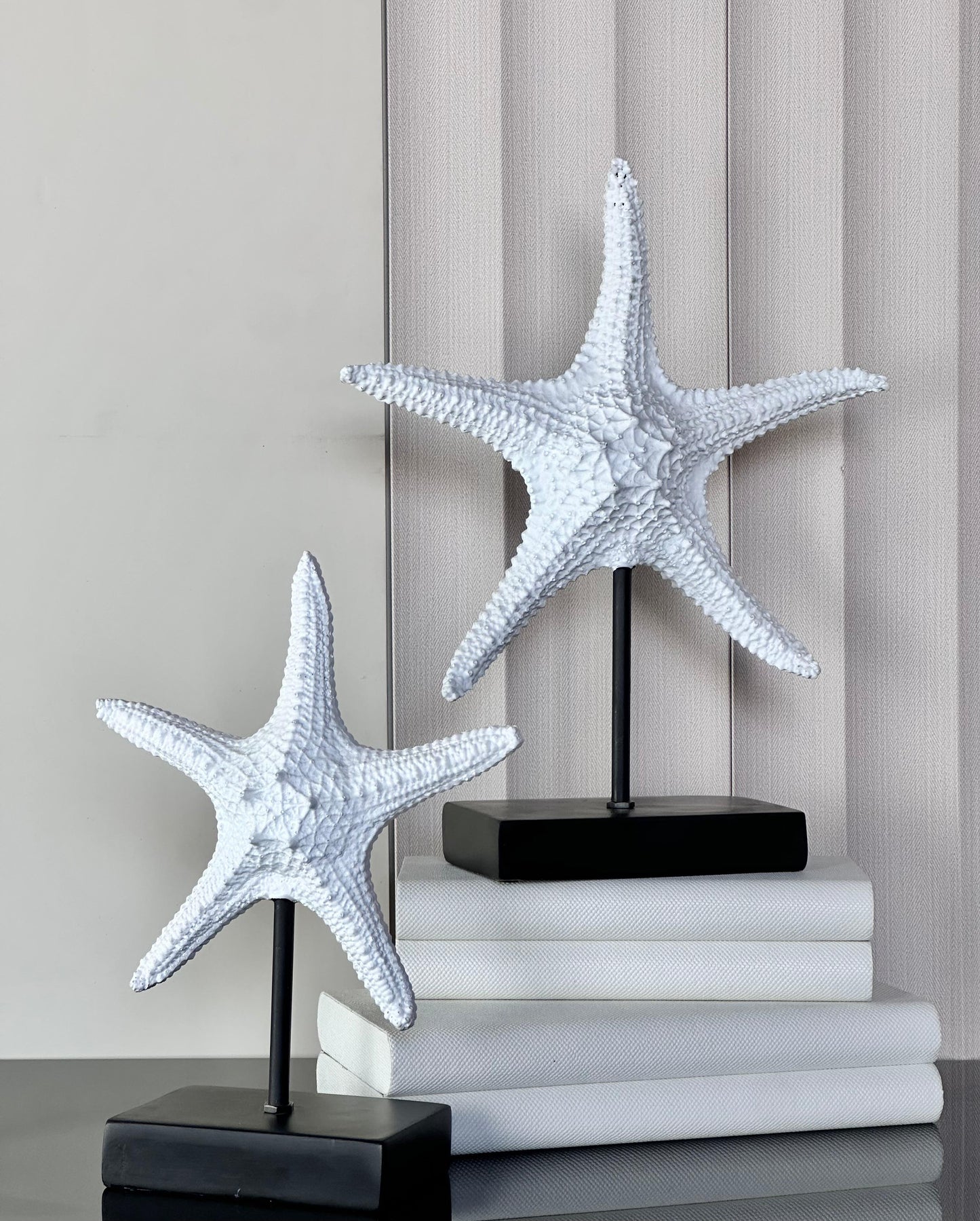 סט פסלים כוכב ים וואייט