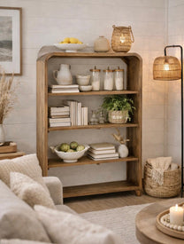 יחידת מידוף עץ מלא